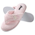 thumbnail image 3 of Sumaclife Women's Plush Thong Slipper, 3 of 4
