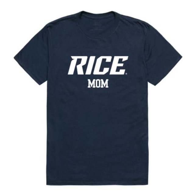 W Republic 549-172-NVY-01 Rice University College Mom T-Shirt, Navy - Small