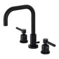 thumbnail image 3 of Kingston Brass  Concord 8 in. Widespread Bathroom Faucet Brushed Nickel Brushed, 3 of 5