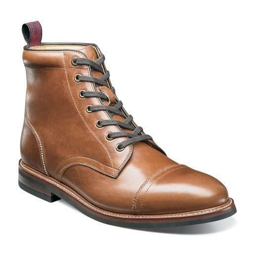 florsheim cap toe boot
