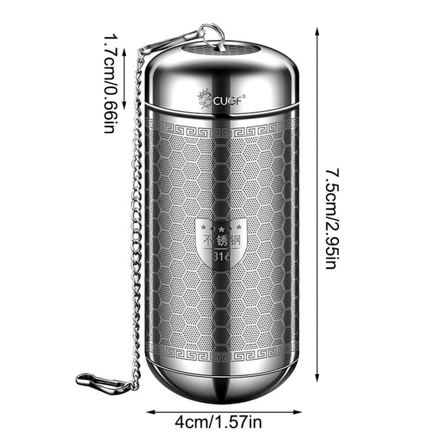 Stainless Steel Tea Infuser Teapot Tray Spice Tea Strainer Herbal Filter Kitchen NEW Teaware Accessories Hanging Teapot Filters