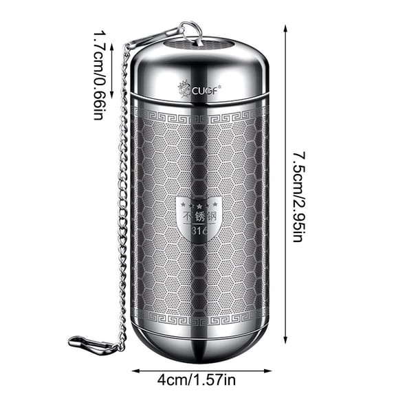 Stainless Steel Tea Strainer Tea Infuser Tea Leaves Spice Seasoning Ball Strainer Filter Reusable Mesh Filter Kitchen Accessorie