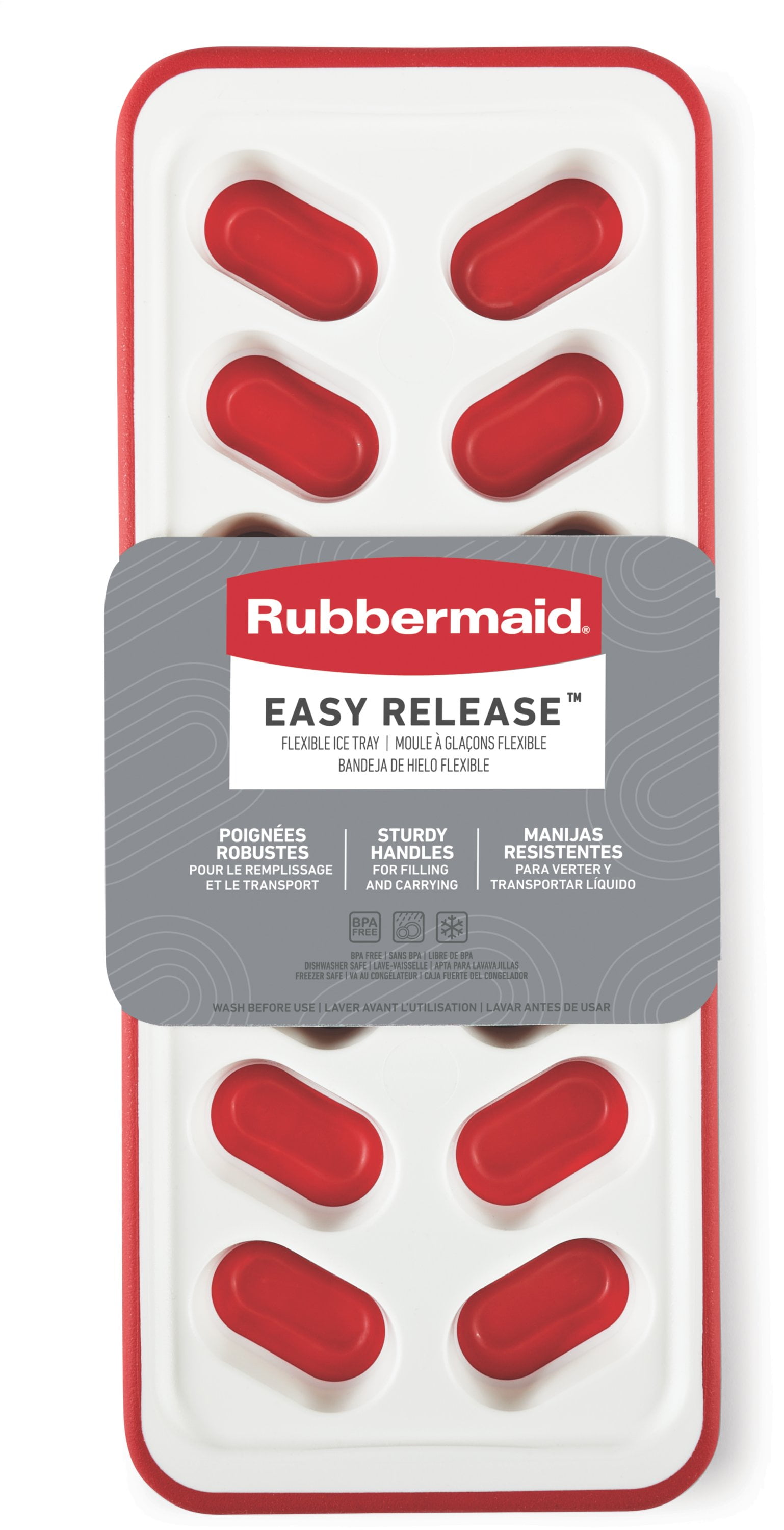 Rubbermaid® Easy Release Ice Cube Tray - White, 1 ct - Mariano's