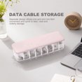 thumbnail image 4 of SWETRACE Caja Organizadora Para Cables De Carga Con Resistente De Plástico Color Rosa Para Uso En El Hogar, 4 of 8