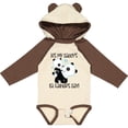 thumbnail image 3 of Inktastic My Daddy's 1st Fathers Day Boys Long Sleeve Baby Bodysuit, 3 of 5