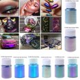 thumbnail image 3 of Techinal Mirror Chameleons Pigment Pearlescent Epoxy Resin Glitter Magic Discolored Powder Resin Colorant Jewelry Making Tools, 3 of 19