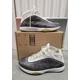 thumbnail image 2 of Ni - ke Ni - ke Air Jordan 2011 White Black Sneakers 436771-101 Men's Size 10.5 Dwayne Wade, 2 of 5