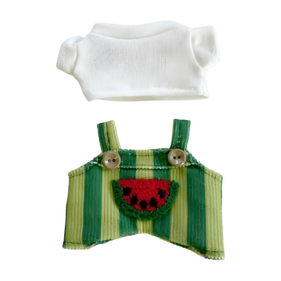 17cm Macaron Doll Charms Fashion Outfit Accessories Set Mini Doll Clothes Decorations Kit For Display And Soft Fabric Cute Party Style Ornaments (Doll Not Included) Desirable Life Dolls 74500 Amp Head