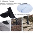 thumbnail image 3 of Bâtons de Randonnée Antidérapants de Remplacement pour Glace, Neige, Routes Rocheuses, Béton, Asphalte, Routes Glissantes et Pierre, Embouts en Caoutchouc avec Rondelles en Métal à l'Intérieur, 3 of 5