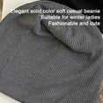 thumbnail image 3 of Gorro de punto holgado para mujer, gorro de invierno suave y cálido con calaveras para mujer, 3 of 5