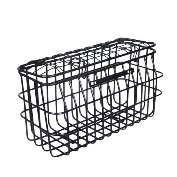 Cesta trasera resistente con cubierta para patinete eléctrico, ideal para desplazamientos diarios, paseos y compras. 485 cm Sin forro
