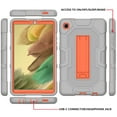 thumbnail image 5 of Allytech Case Compatible with Samsung Galaxy Tab A7 Lite 8.7" 2021 Released M-T220/T225, Kids Friendly Heavy Duty Shockrpoof High Impact Protective Case for Samsung Galaxy A7 Lite 8.7" - Gray, 5 of 6