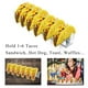 thumbnail image 2 of Soporte para Tacos de acero inoxidable soporte para Tacos soporte para hasta 6 Tacos horno, parrilla y lavavajillas seguro, 13,4x2,6x1,9 pulgadas Macarena Soporte de taco, 2 of 6
