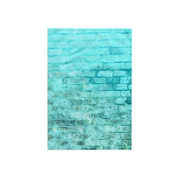 3dRose, Aqua Bricks Art Abstract, 15x22 Hand Towel