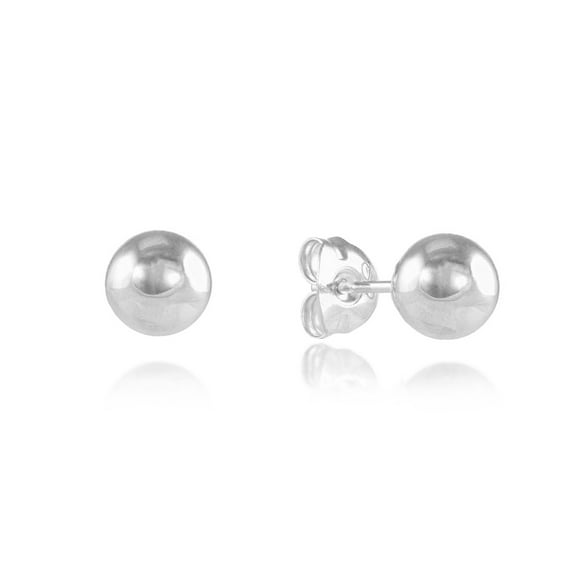 QUINTESSENTIAL Boucles d'Oreilles en Argent Sterling 5mm