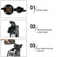 thumbnail image 1 of Stainless Steel Reusable Tea Coffee Filter Basket Replacement for Reusable Coffee Filter Hamilton Beach FlexBrew 2-Way Coffee Maker, 1 of 8