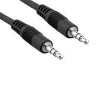 Kentek 25 Feet FT 3.5mm AUX auxiliary cable cord male to male M/M stereo audio for PC MAC iPod iPhone MP3 car monitor