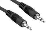 Kentek 50 Feet FT 3.5mm AUX auxiliary cable cord male to male M/M stereo audio for PC MAC iPod iPhone MP3 car monitor