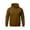 Brown, variant on HappyYEE Men’s Fleece Hoodie Loose Drawstring Hooded Sweatshirt with Pockets Fall Long Sleeve Casual Pullover Tops L