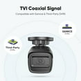 thumbnail image 5 of SANNCE HD 1080P CCTV Security Cameras 2pcs 2.0MP Outdoor Home Video Surveillance Wired Camera CCTV System Black, 5 of 10