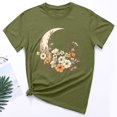 thumbnail image 1 of Pntutb T-Shirt à Col Rond Imprimé à Manches Courtes pour Femmes, Mode, Décontracté, Coupe Ample, Hauts, 1 of 3