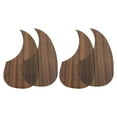 thumbnail image 1 of Luxshiny 4pcs Acoustic Pickguard Cover with Coffee PVC Material for Folk Guitar Sound Purity, 1 of 8