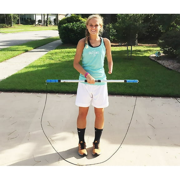 Mute Sports Equipment The Bar One Arm Adaptive Jump Rope Custom Length and Colors