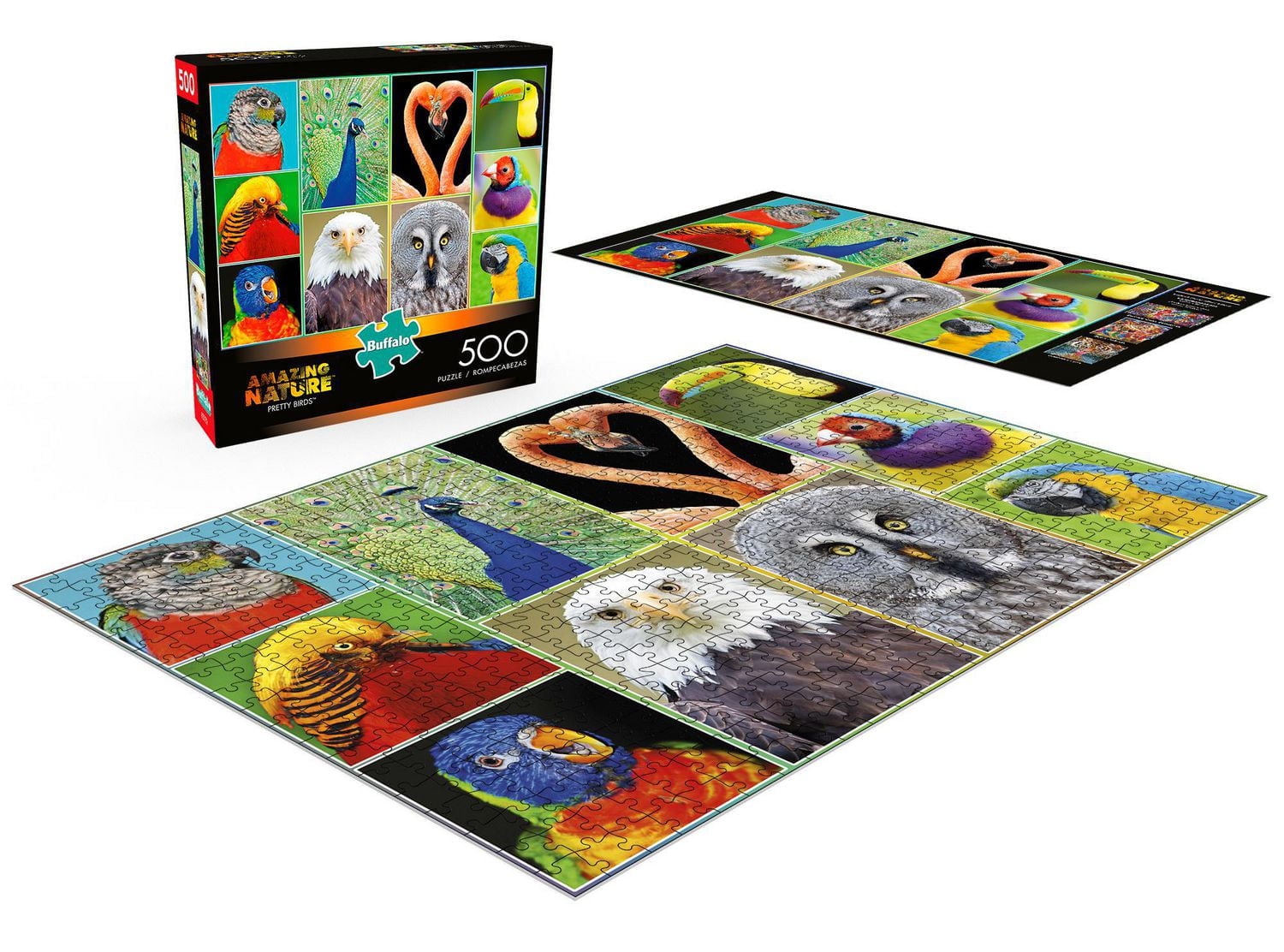 Buffalo Games Amazing Nature Pretty Birds 500 Piece Jigsaw Puzzle