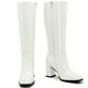 thumbnail image 2 of Botas hasta la rodilla Aizhenzm White Gogo para mujer, talla 7 anchas, 2 of 5