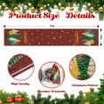 thumbnail image 6 of Advgears Christmas Table Runner, Christmas Tree Holiday Table Decor for Home Kitchen Dining Party, Winter Decorations, 13 x 72 Inch, 6 of 6