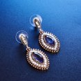 thumbnail image 4 of Funie Indian Style Rhinestone Inlaid Flower Necklace Earrings Wedding Jewelry Set, 4 of 7