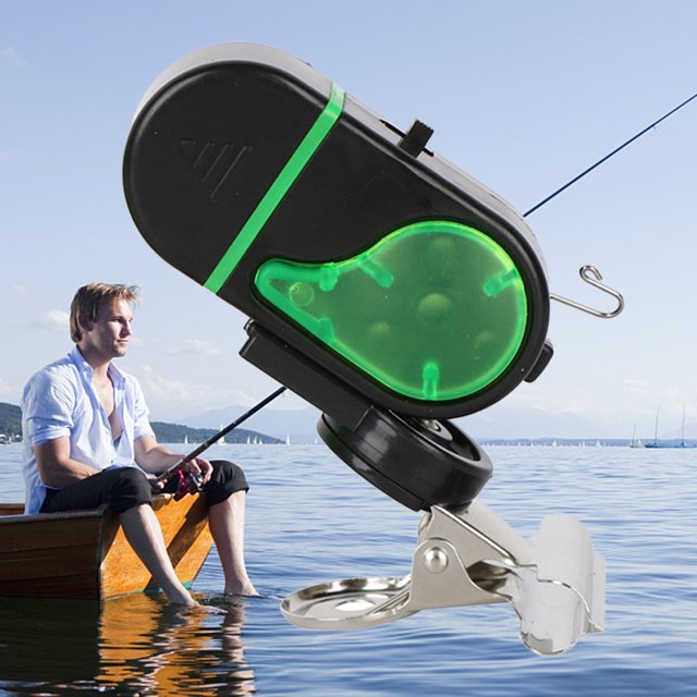 Alarma De Mordedura De Pescado Fish Bite Alarm Accesorios Alerta Alarma Sonido Campana Aparejos de pesca (Negro) Sywqhk Para Estrenar