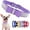 Light Purple, variant on Mumup Bow Tie Rhinestone Dog Collar Cute Sparkling Crystal Diamond Puppy Kitten Pet Cat Collar for Small Dogs Boys Girls