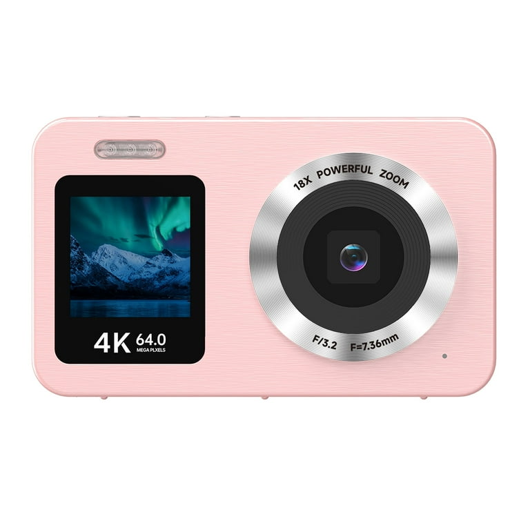 デジタルカメラ　② Amazon | デジタルカメラ 4K 6400万画素 30FPS デジカメ 64GB TFカード