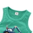 thumbnail image 5 of WOLLED Toddler Baby Boys' Tank Tops,Summer Casual Digger Print Sleeveless Top for Kids 1-8 Years Old, 5 of 7