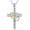 November(Citrine), variant on AOBOCO Stethoscope Cross Pendant Necklace Nursing Stethoscope Neckalce Graduation Gift for Women