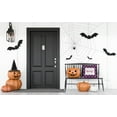thumbnail image 5 of 16" x 16" Simply Daisy Halloween Spooky Dots Polyester Indoor/Outdoor Pillow, Orchid Qty 1, 5 of 6