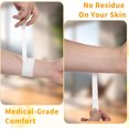 thumbnail image 4 of HXRH 10 Rolls Finge Wrap Tape -0.3Inch x 32-Feet Strong Adhesive Finger Tape Sweat-Proof Sports Cotton Tapes for Rock Climbing Volleyball Football (White), 4 of 7