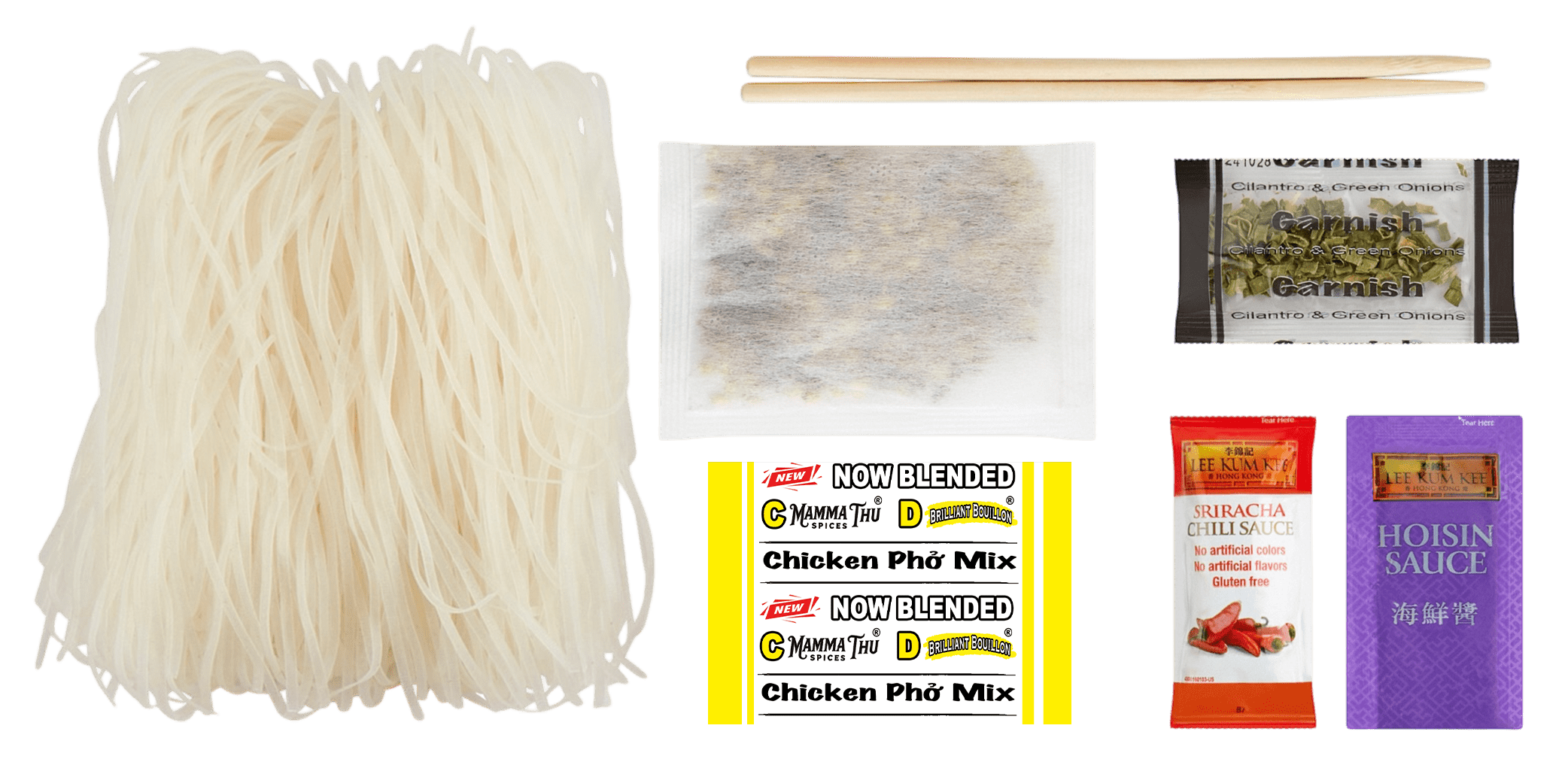 PhoLicious Instant Chicken Pho Bowl, Authentic Vietnamese Rice Noodle Soup, 3.5 oz Single Serve, Restaurant-Quality Chicken Broth, Whole Spices, 4 Minutes, Ramen Alternative, as Seen on Shark Tank