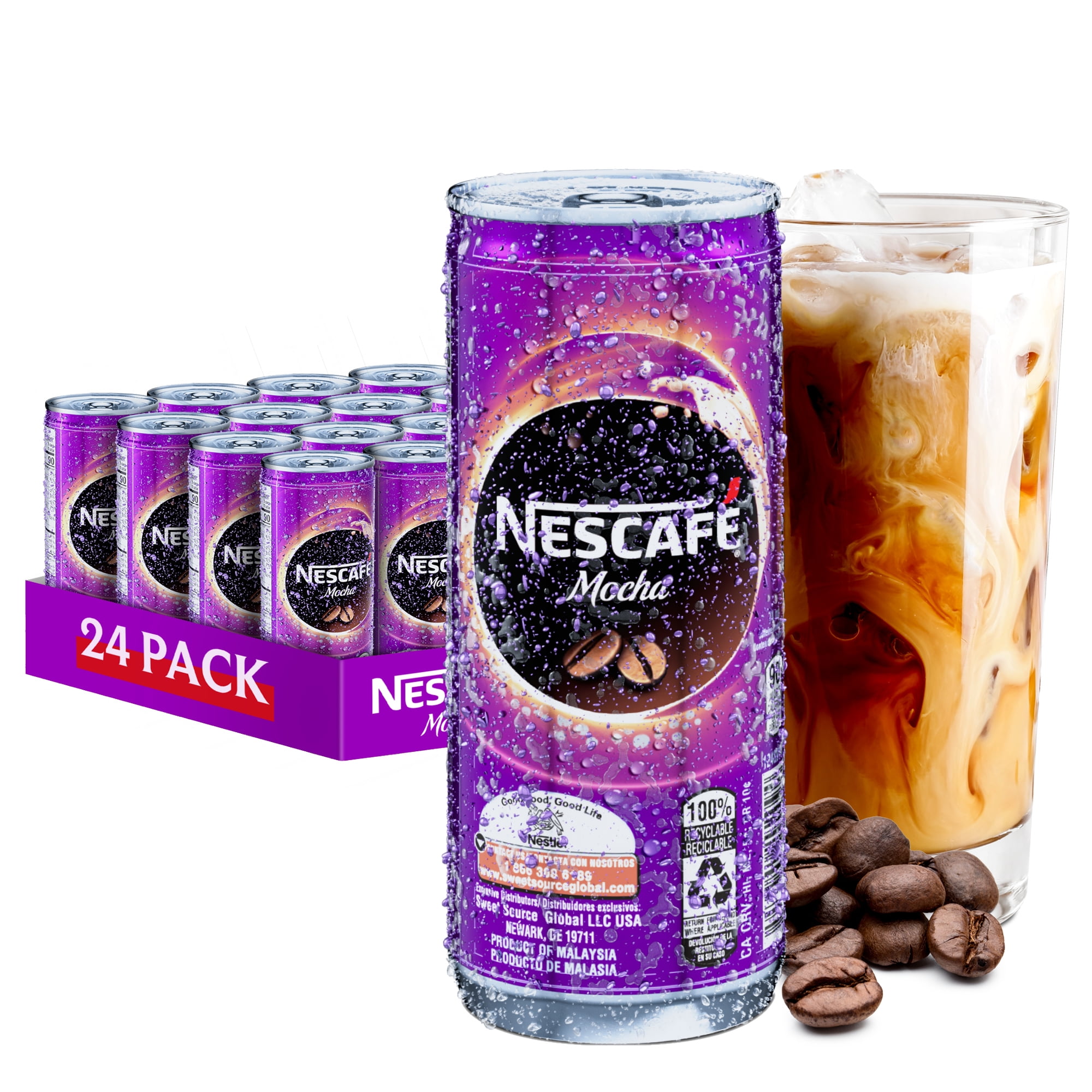 Nescafe - Brandclub - Nescafe Iced Coffee Drinks in Cans - 24 Pack