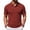 Wine, variant on KLHDSF Men's Knit Polo Shirts Casual Short Sleeve Button Down Polo Shirt Classic Golf Shirts Black L