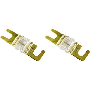 Xscorpion MA60P 60 Amp Mini ANL Wafer Fuses – 6-Pack With LED Indicator For Car/Marine
