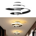 thumbnail image 3 of Luces de tejado modernas Colco Lámpara LED creativa regulable Luz tricromática para sala de Blanco caliente Luces de techo, 3 of 8
