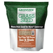 GreenView Fairway Formula Grass Seed Turf Type Tall Fescue Sun & Shade Blend - 7 lbs