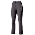 thumbnail image 2 of Women's Quick Dry Hiking Pants, Water Repellent UPF 50+ Lightweight Zip Pockets with Belt for Travel Casual Gray S, 2 of 8