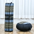 thumbnail image 5 of Leewadee 28" x 28" Meditation Cushioned Zabuton Mat and 14" x 14" x 8" Kapok Filled Zafu Pillow, 5 of 7