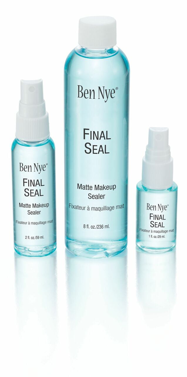 Purebeauty - Ben Nye  Final Seal Matte Make Up Sealer Finish your look by  making it smudge-proof and water-resistant! Ben Nye Final Seal Matte Sealer  locks in your look for hours