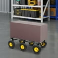thumbnail image 5 of 6 Wheel All Terrain Mover Dolly 1200 LB Capacity with Inflatable Tires Cart, 5 of 16
