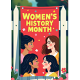 thumbnail image 4 of Women's History Month Colorful Celebration Banner Event Decor Backdrop Outdoor Indoor Party Supplies Photography Props Decorations Display, 4 of 8
