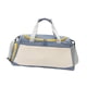 thumbnail image 2 of Bolsa de deporte para gimnasio, equipaje, bolsa de viaje, bolsa de lona para natación, ejercicio al aire libre, hombres y mujeres Beige Azul, 2 of 8